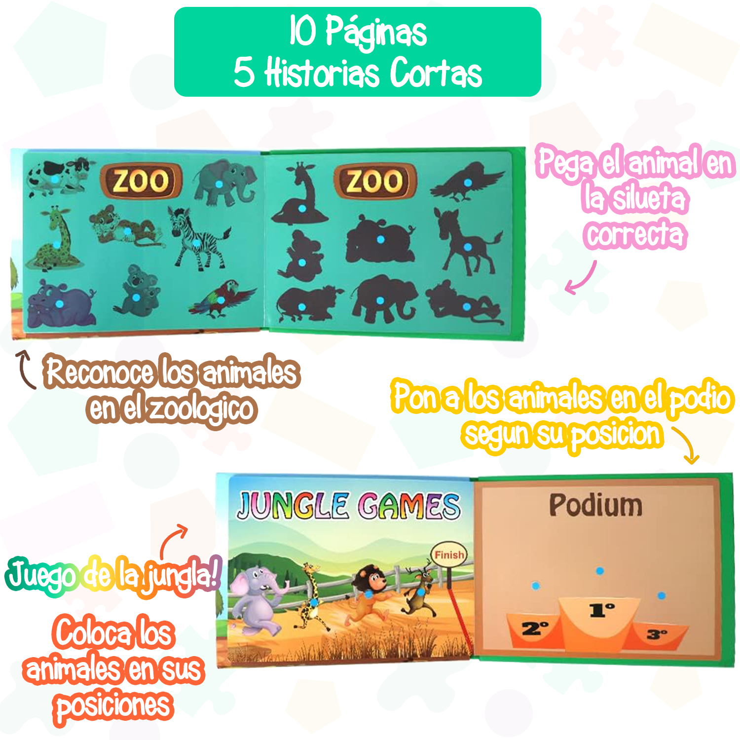 Libro Ocupado para niños, portátil, silencioso, Libro de Actividades Preescolar, Juguete Educativo sensorial, para Autismo, desarrollar Habilidades motoras Finas para niños y niñas