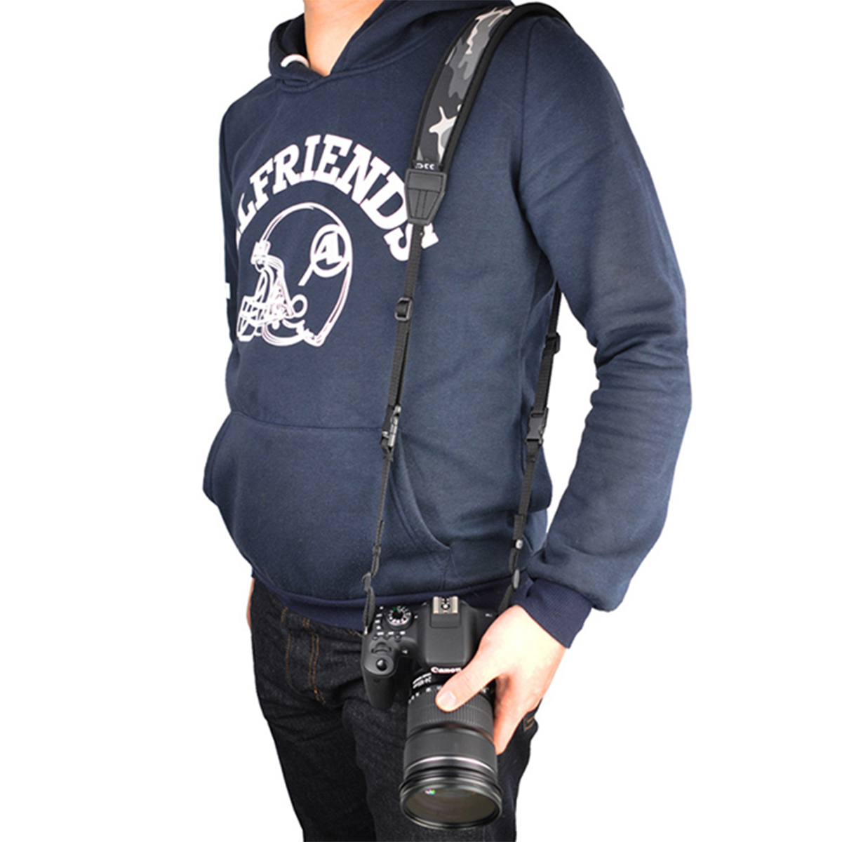 Correa Para Cámara De Cuello Mirrorless Reflex Canon Nikon