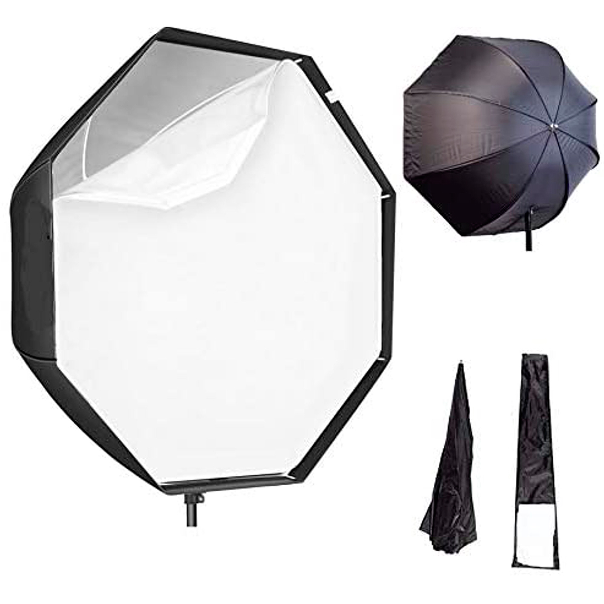Softbox Octabox Sombrilla 95cm Reflector Profesional