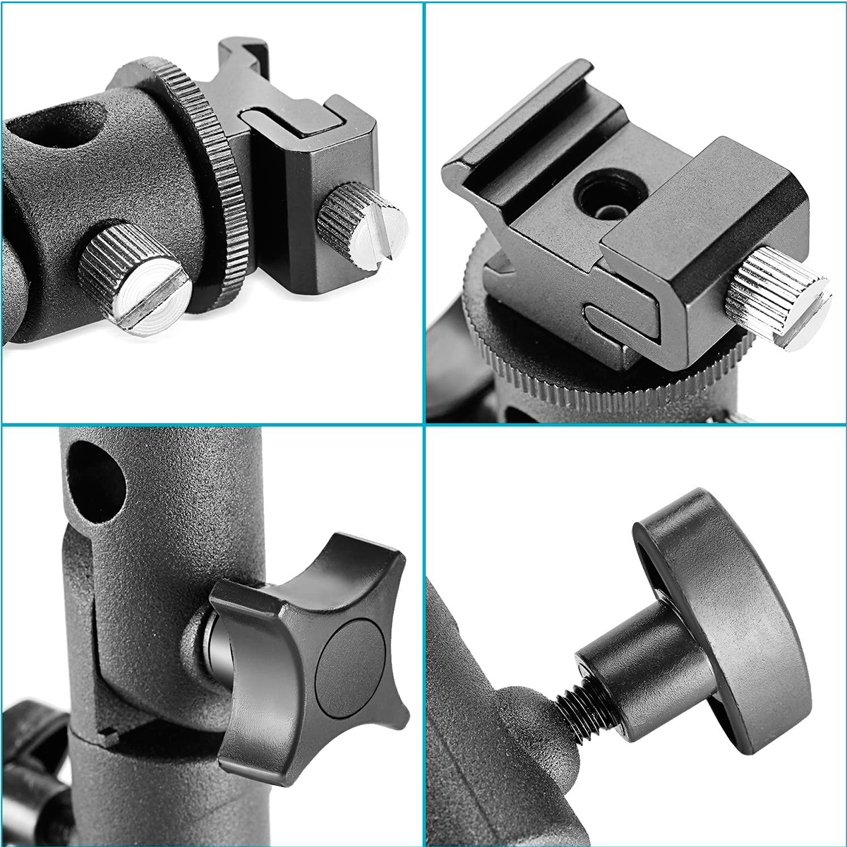 Bracket Soporte P/flash Y Sombrilla Stand Light Metal