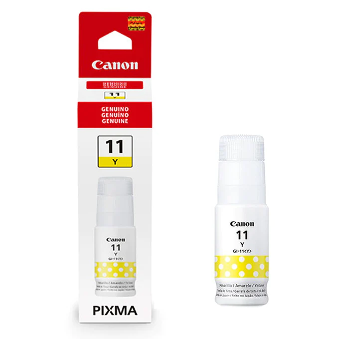 Botella de tinta Canon Amarillo 4536C001AA GI-11Y 