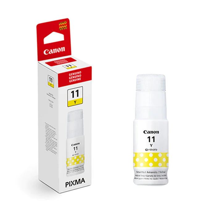 Botella de tinta Canon Amarillo 4536C001AA GI-11Y 