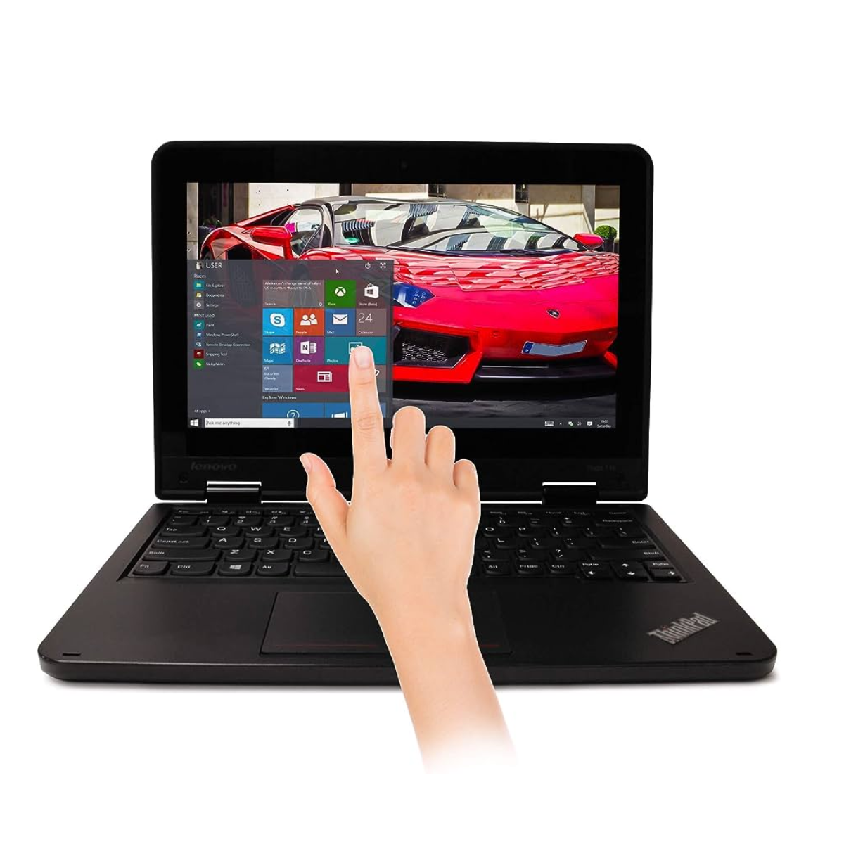 LENOVO THINKPAD YOGA 11E CHROMEBOOK 11.6 4GB | 128 GB MICRO SD| (REACONDICIONADO GRADO A)