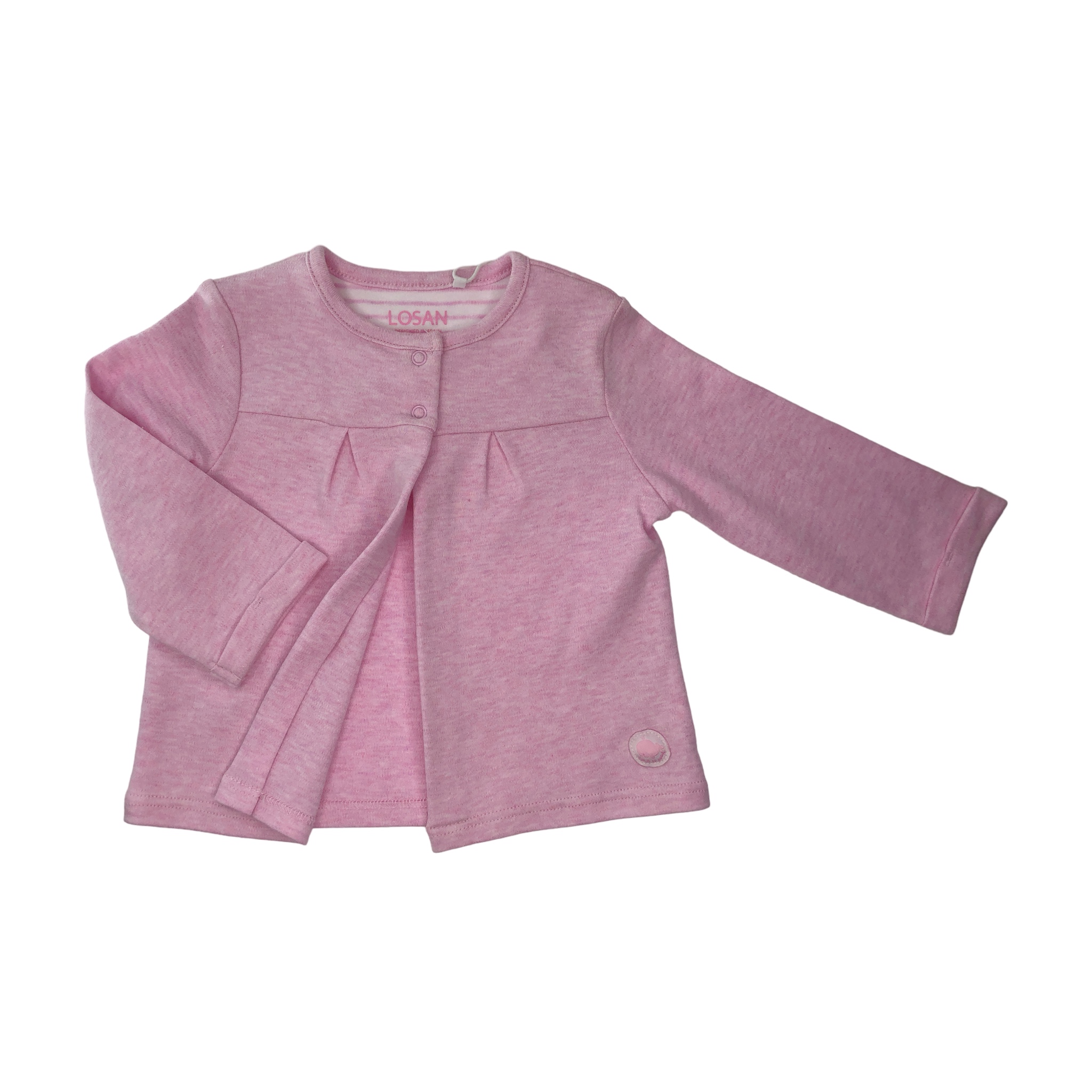 Conjunto de cárdigan, camiseta y pantalón para bebé niña Losan