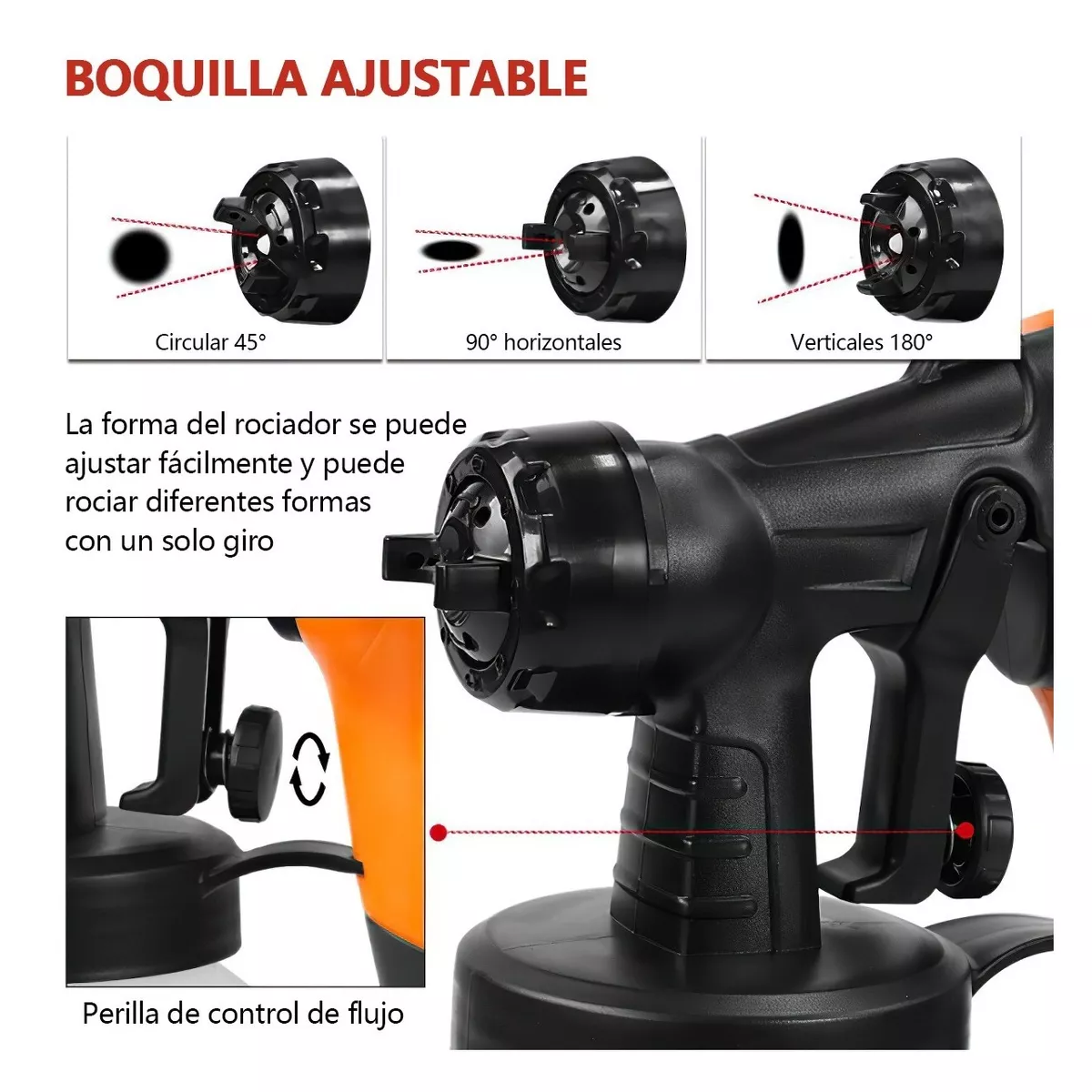 Máquina Pistola Eléctrica Profesional Para Pintar 400w