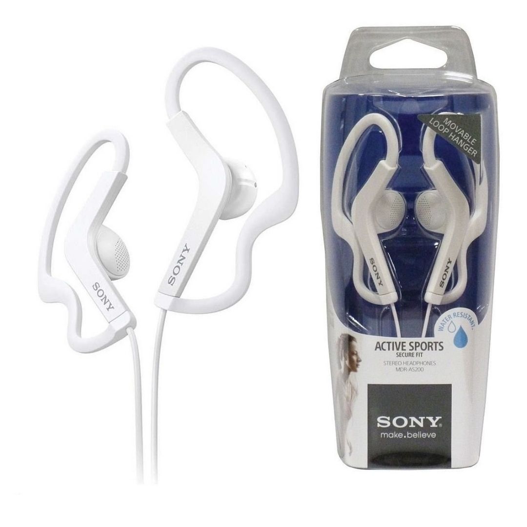 Audífonos 13.5mm para Ejercicio Resistentes al Agua Blanco Marca Sony (REACONDICIONADO)