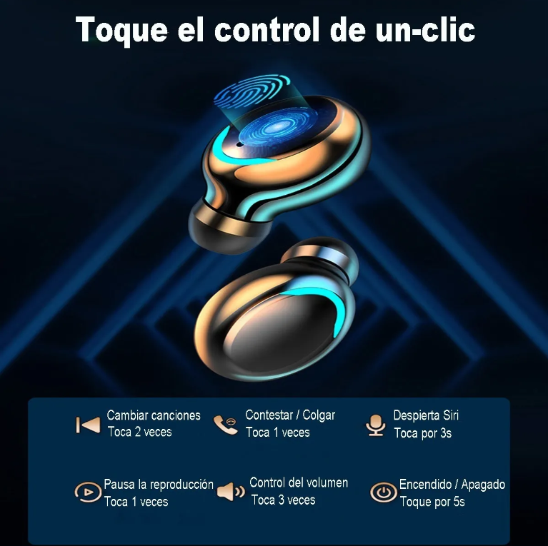 Audífonos F9 - Bluetooth Impermeable - Alta Calidad