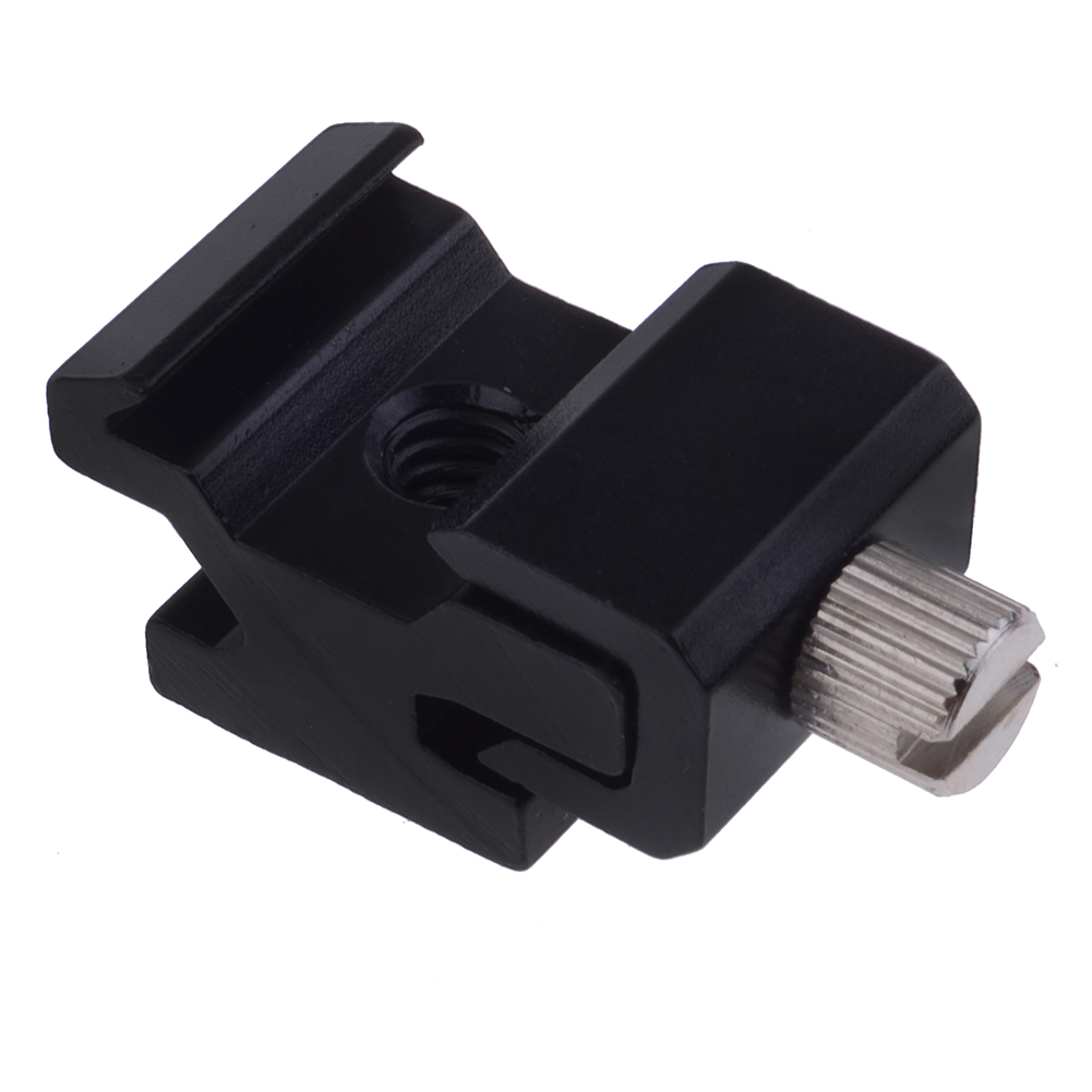 Zapata Metalica Soporte Para Flash Rosca 1/4  Para Tripie