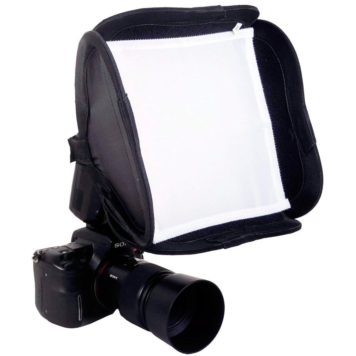 Softbox 23x23 Cm Para Flash De Zapata Fotografia De Estudio