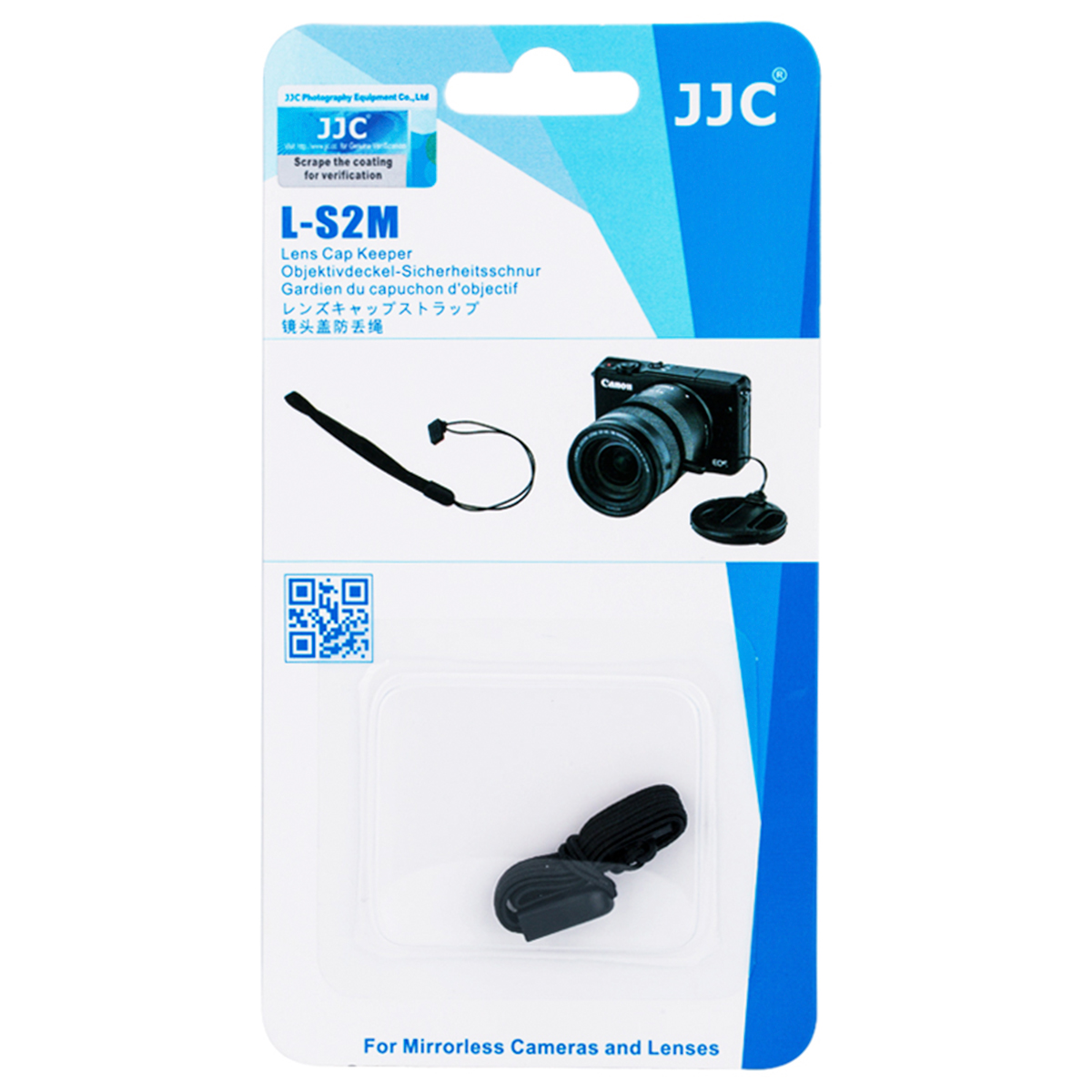 Salva Tapa 58mm Para Lentes Cámara Jjc L-s2