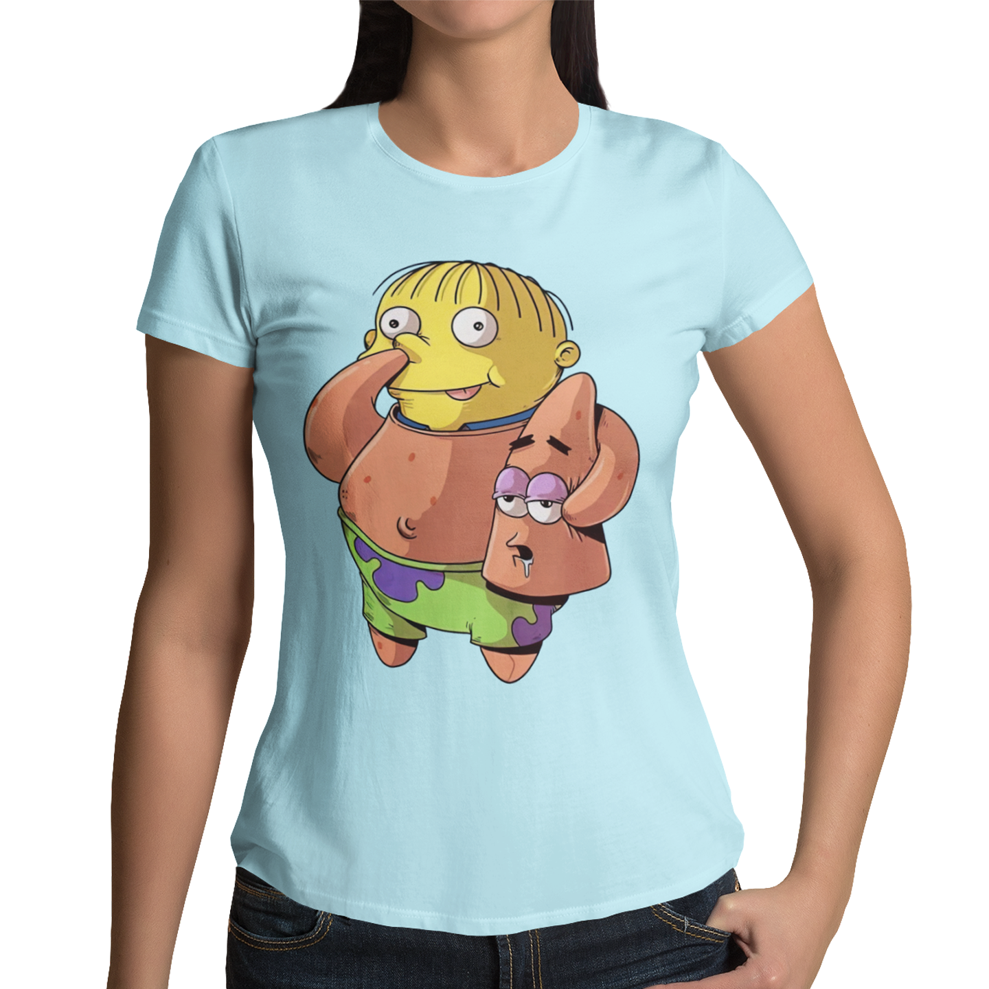 Playera Caballero y Dama Meme Disfraz