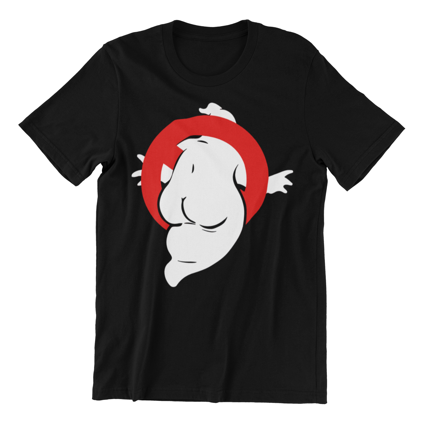 Playera Caballero y Dama Meme Fantasma Divertido