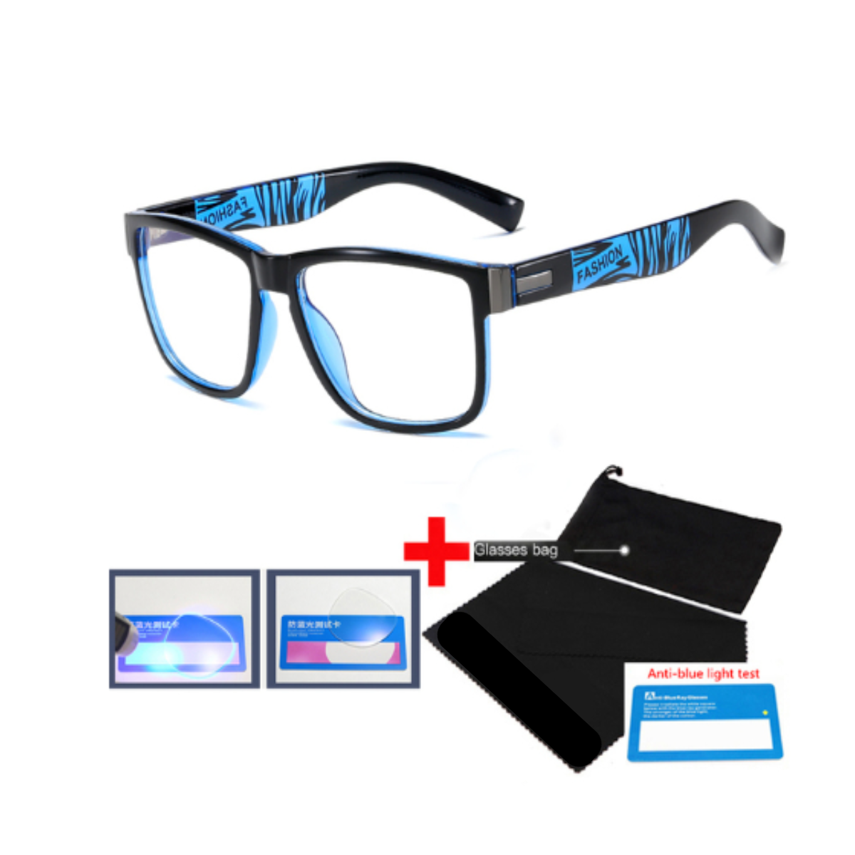 lentes montura gafas Anti luz azul transparentes juegos ordenador gafas óptica Anti-UV