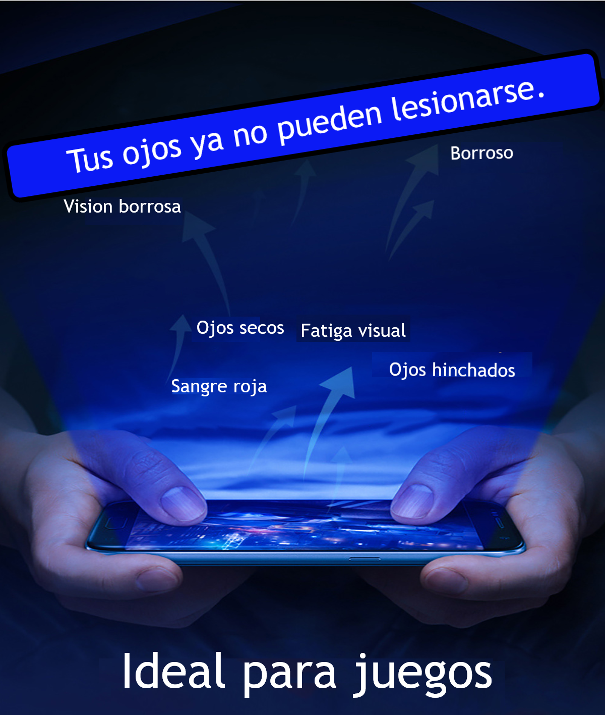 lentes montura gafas Anti luz azul transparentes juegos ordenador gafas óptica Anti-UV