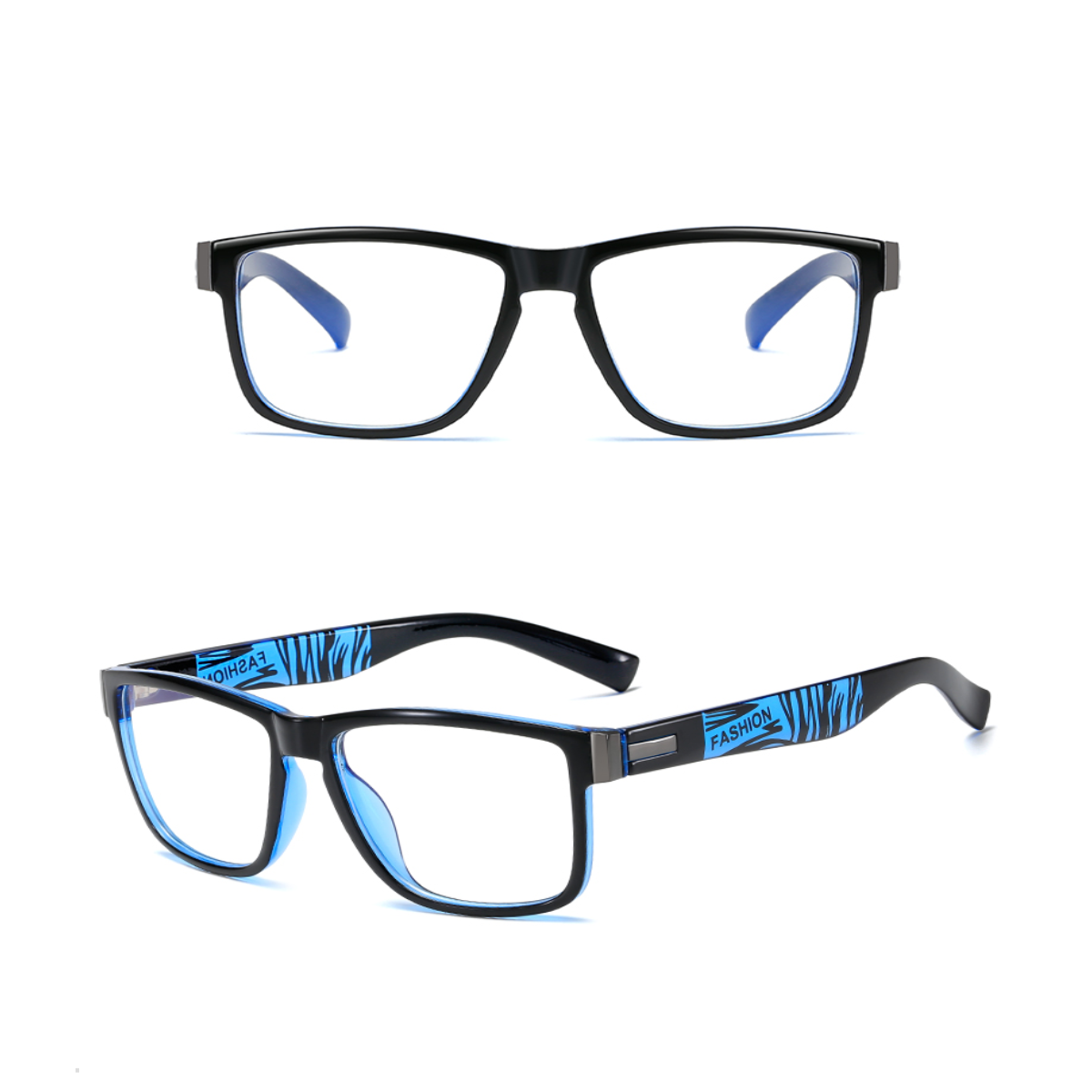 lentes montura gafas Anti luz azul transparentes juegos ordenador gafas óptica Anti-UV