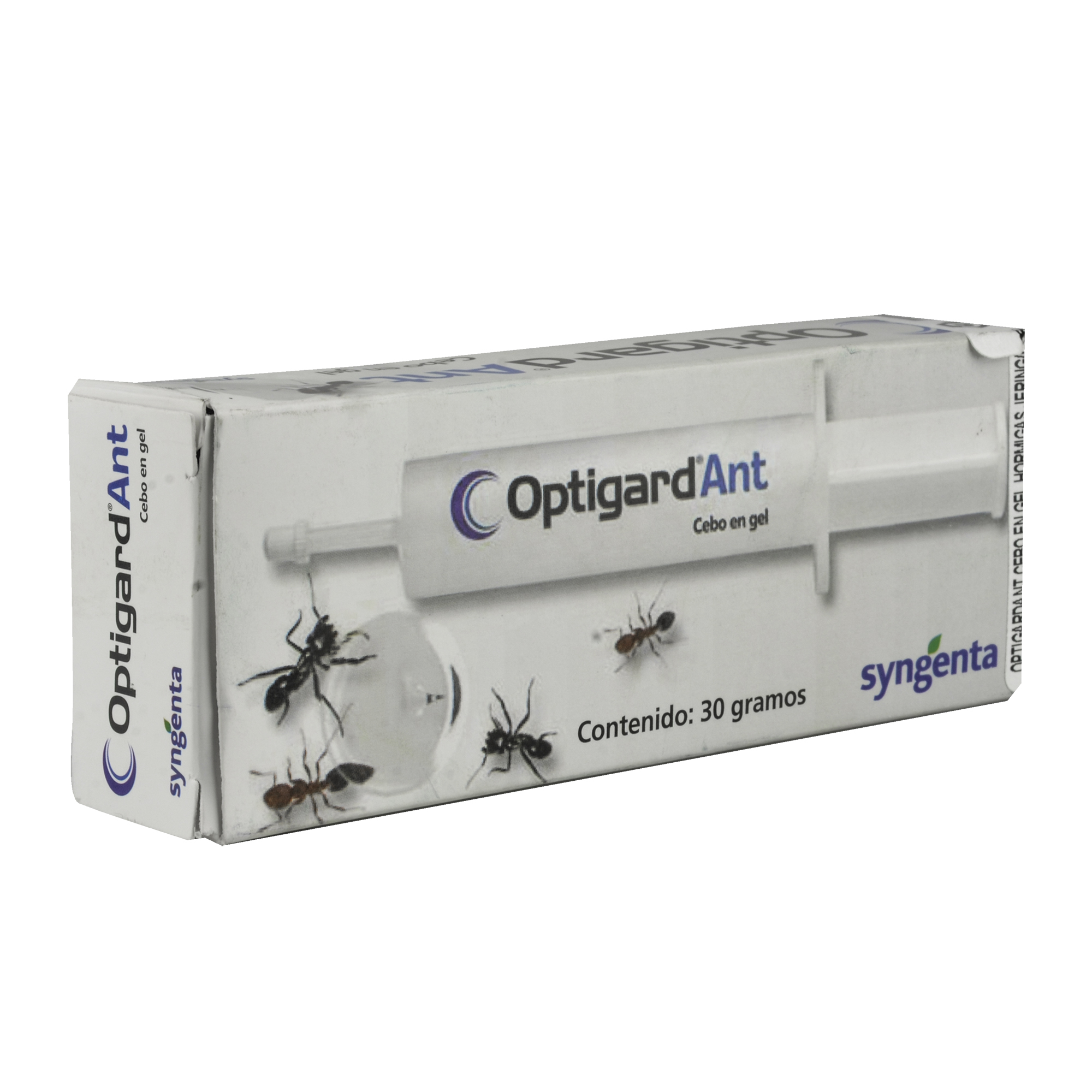 Optigardant Cebo en Gel Hormigas Jeringa 30 Gramos - No es volátil y puede utilizarse sin necesidad de desalojar el recinto - Ideal para disminuir la actividad de las hormigas