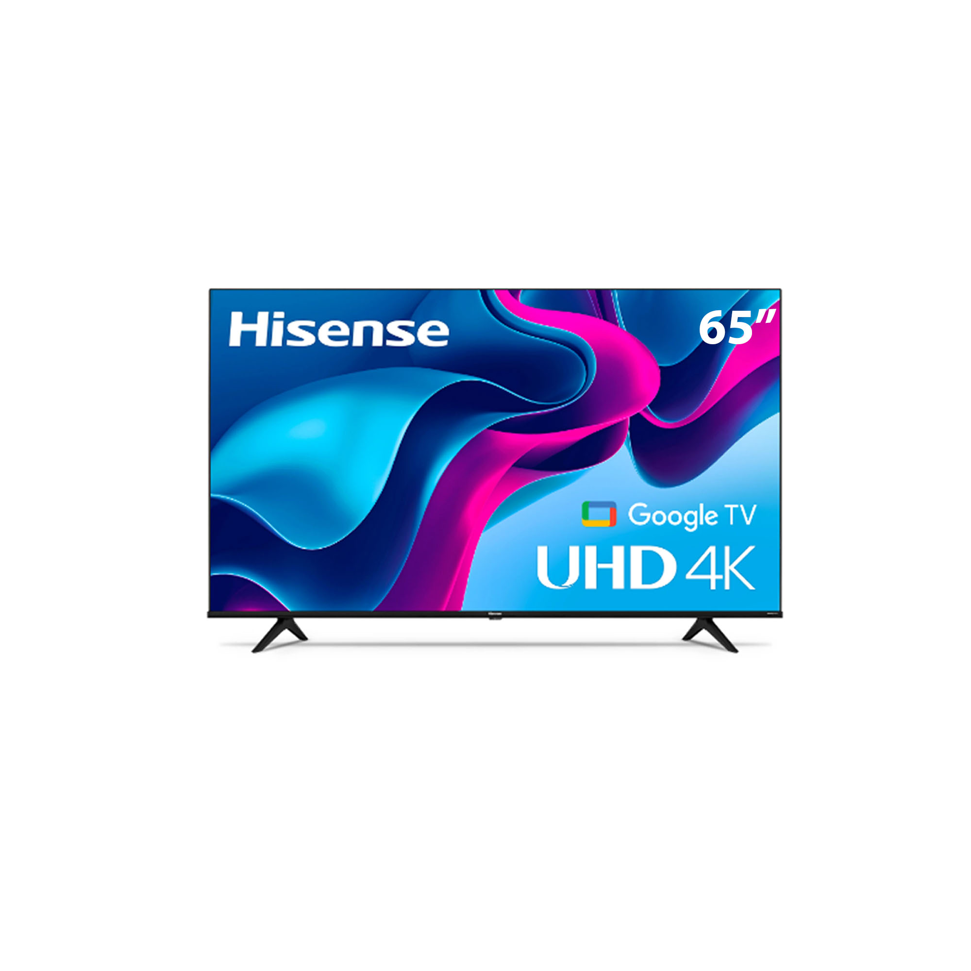 Pantalla Smart TV Hisense 65A65K 65" 4K UHD Wi-Fi Bluetooth Ethernet HDMI USB Google TV