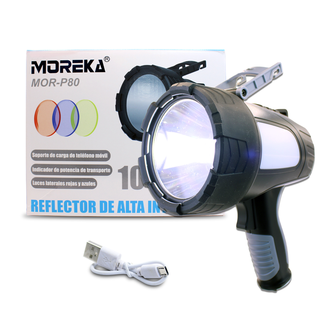 LAMPARA DE EMERGENCIA CON CARGADOR PARA DISPOSITIVOS EXTERNOS 