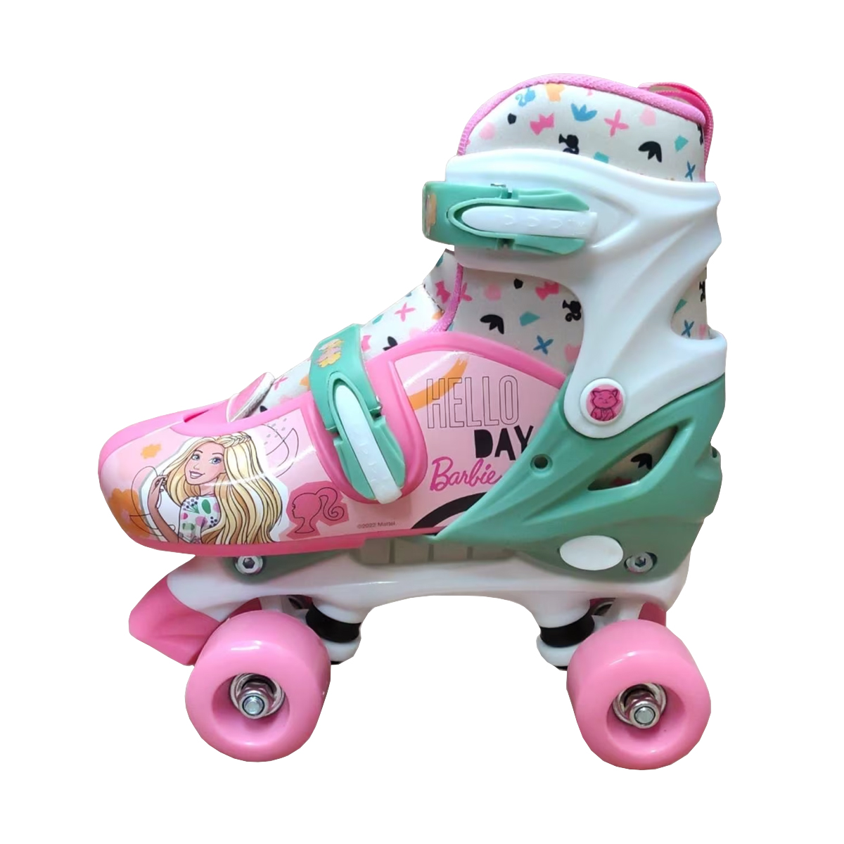 Patines para niños 4 Ruedas Barbie 22 a 24 cm