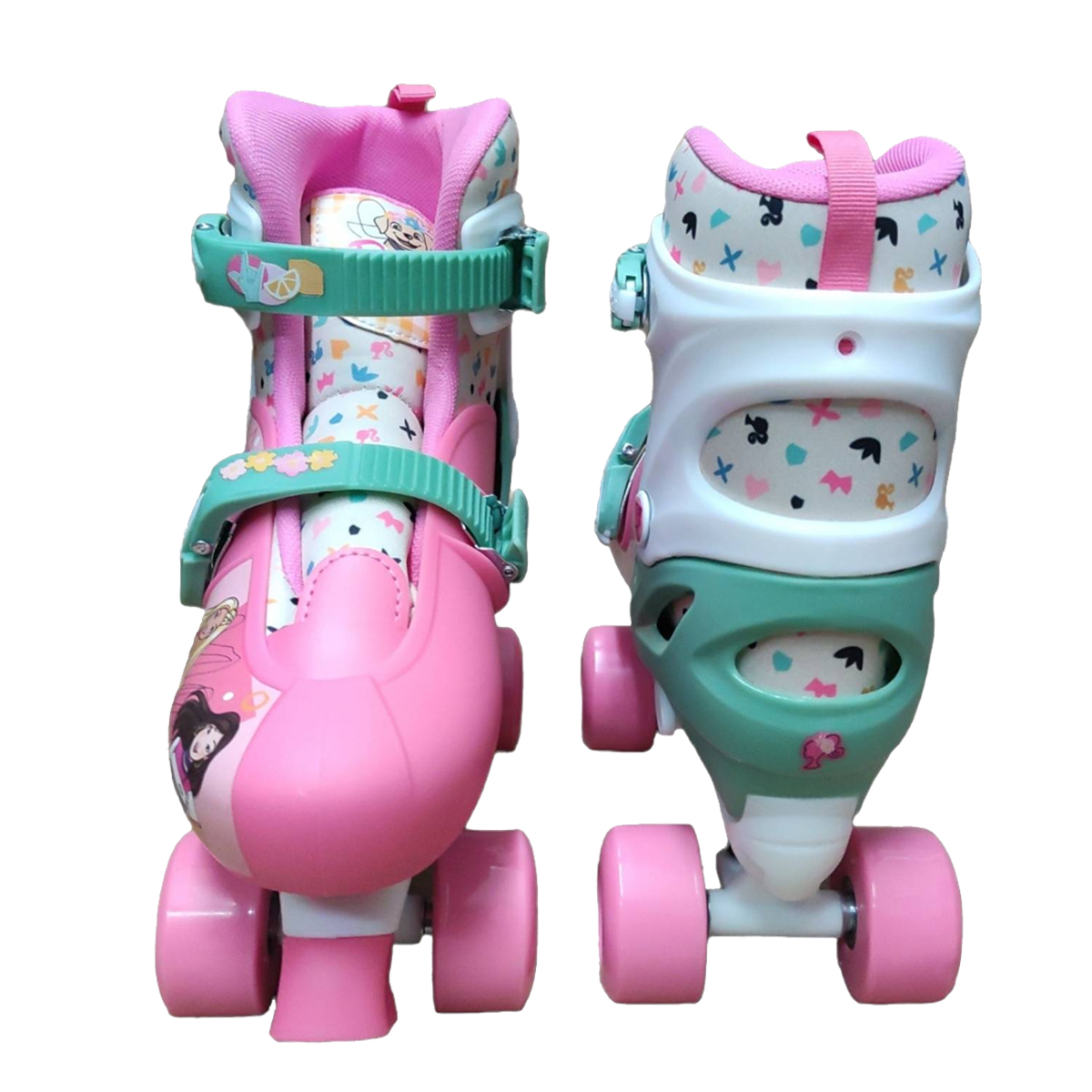 Patines para niños 4 Ruedas Barbie 22 a 24 cm