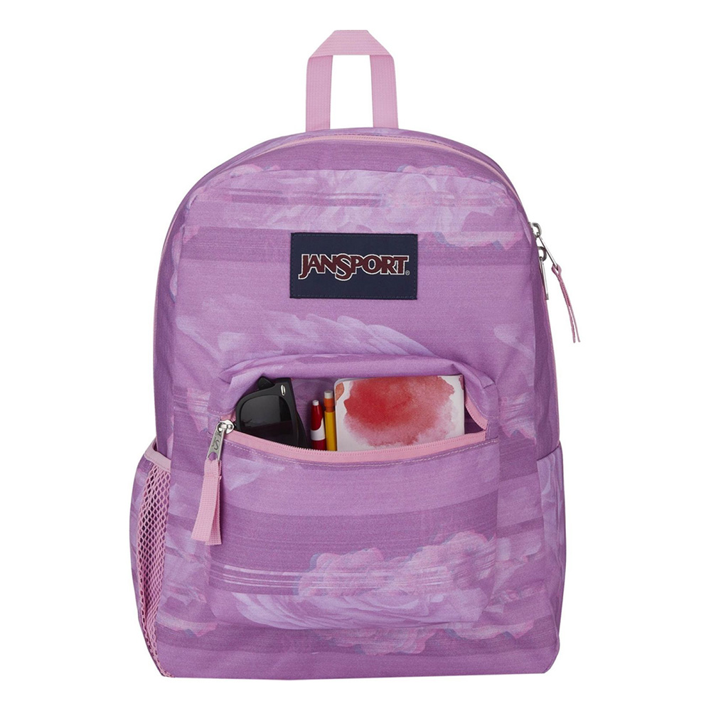 MOCHILA JANSPORT STATIC LILA