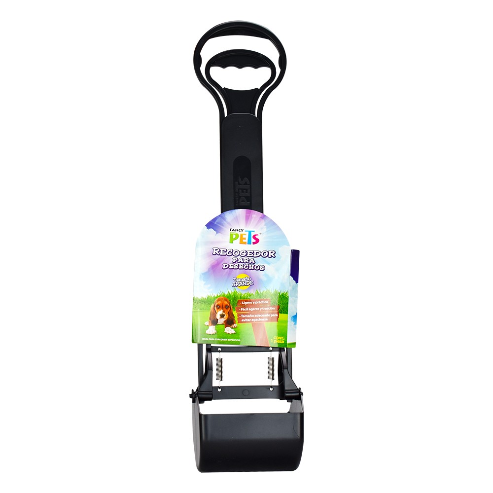 Recogedor de Desechos Fancy Pets color Negro