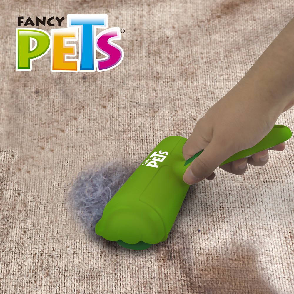 Rodillo Removedor De Pelo Para Perro Gato - Verde 19cm