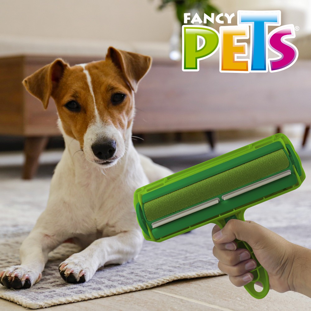 Rodillo Removedor De Pelo Para Perro Gato - Verde 19cm