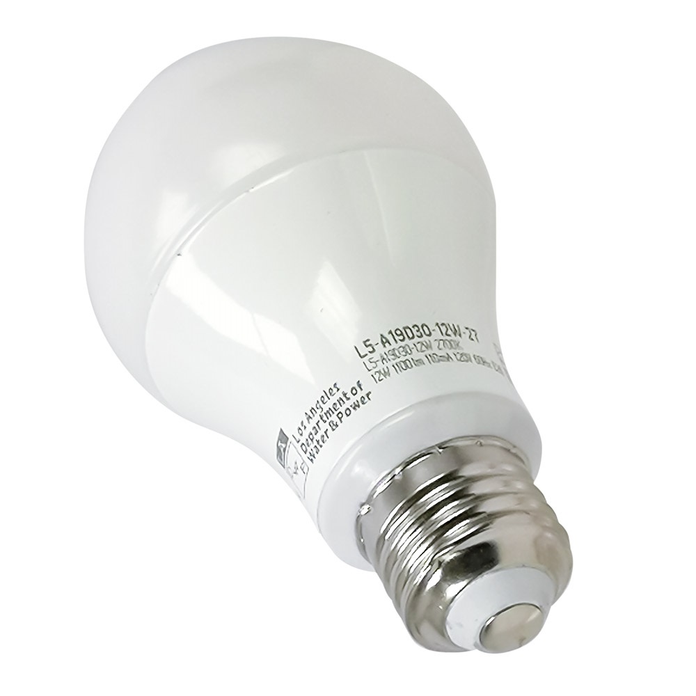 Foco Led de Luz Calida con 1100 lumens 12 Watts 2700 K Compatible con Intensidad de Luz Regulable Ideal como Luz de Noche para para Habitaciones de Descanso en Cajas de 4 Piezas Master A-LAMP12W-4