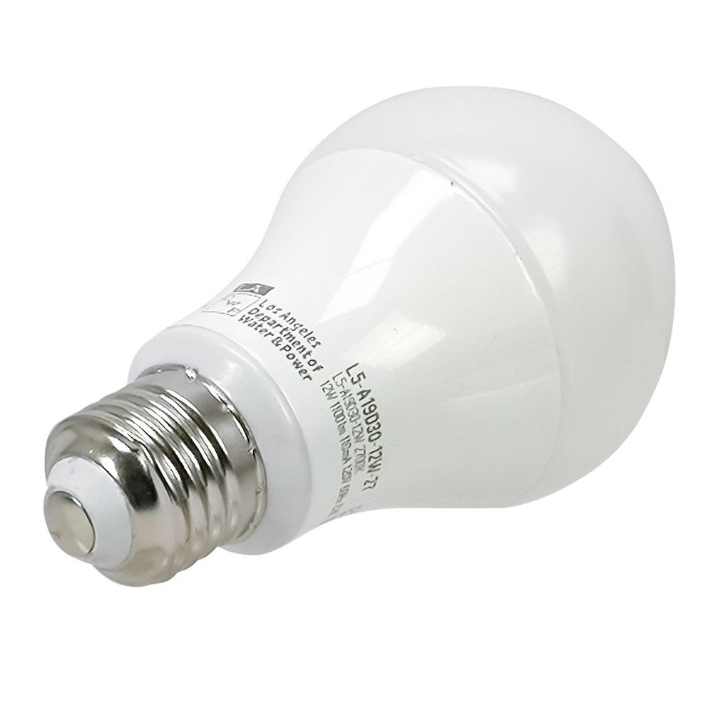 Foco Led de Luz Calida con 1100 lumens 12 Watts 2700 K Compatible con Intensidad de Luz Regulable Ideal como Luz de Noche para para Habitaciones de Descanso en Cajas de 4 Piezas Master A-LAMP12W-4