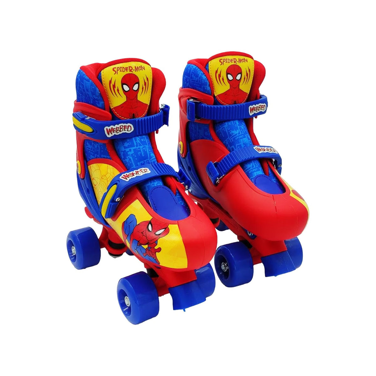 Patines para niños 4 Ruedas Spiderman 19 a 21 cm