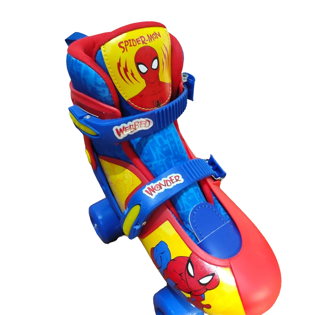 Patines para niños 4 Ruedas Spiderman 22 a 24 cm