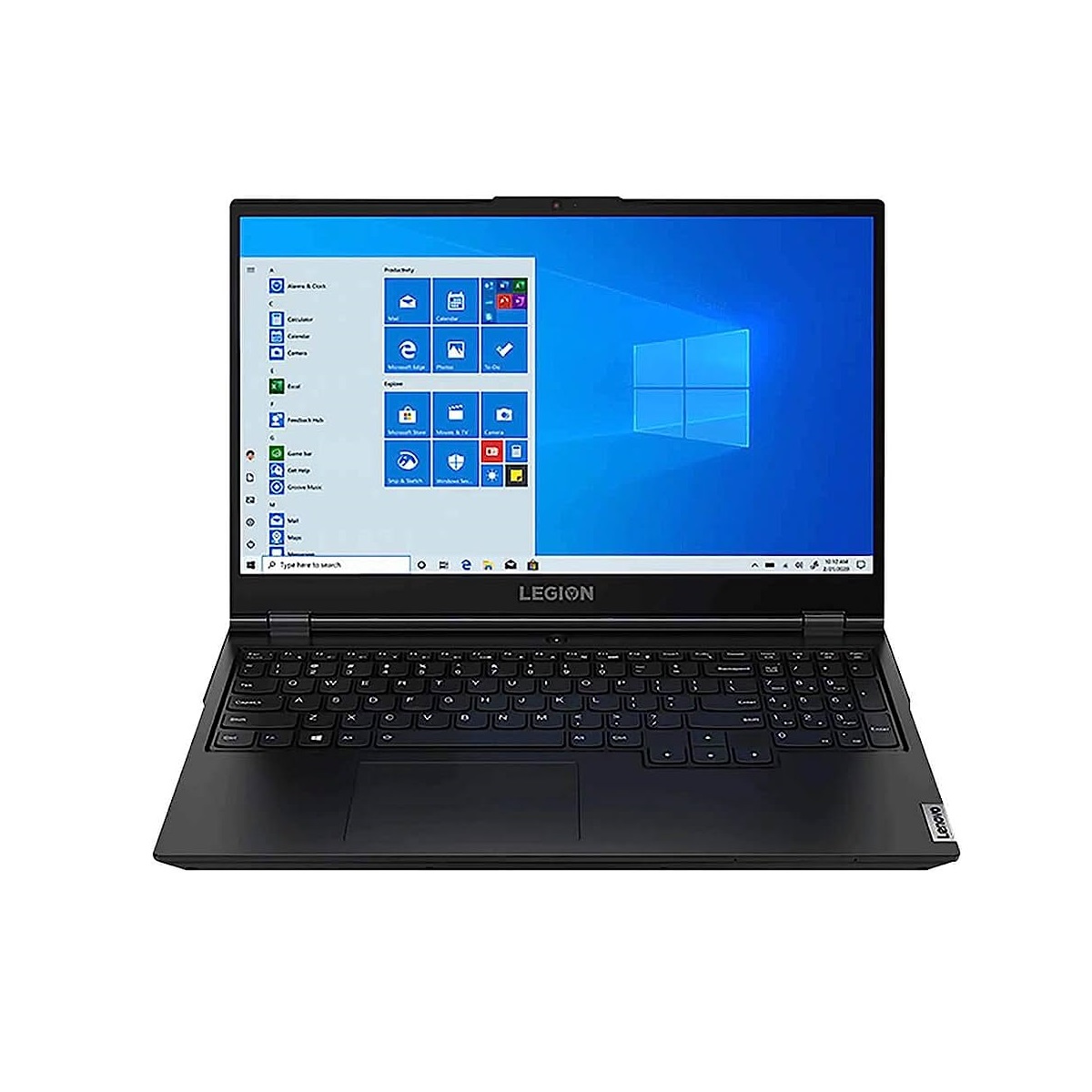 Laptop Gamer Lenovo Legion 5 82AU00BTUS Pantalla 15.6 Pulgadas Full HD Led 144 Hz, Procesador Intel Core i7-10750H 8 Gb Ram 512 Gb Ssd Tarjeta Gráfica NVIDIA GEFORCE GTX 1650, Windows 10 Home Color Phantom Black.