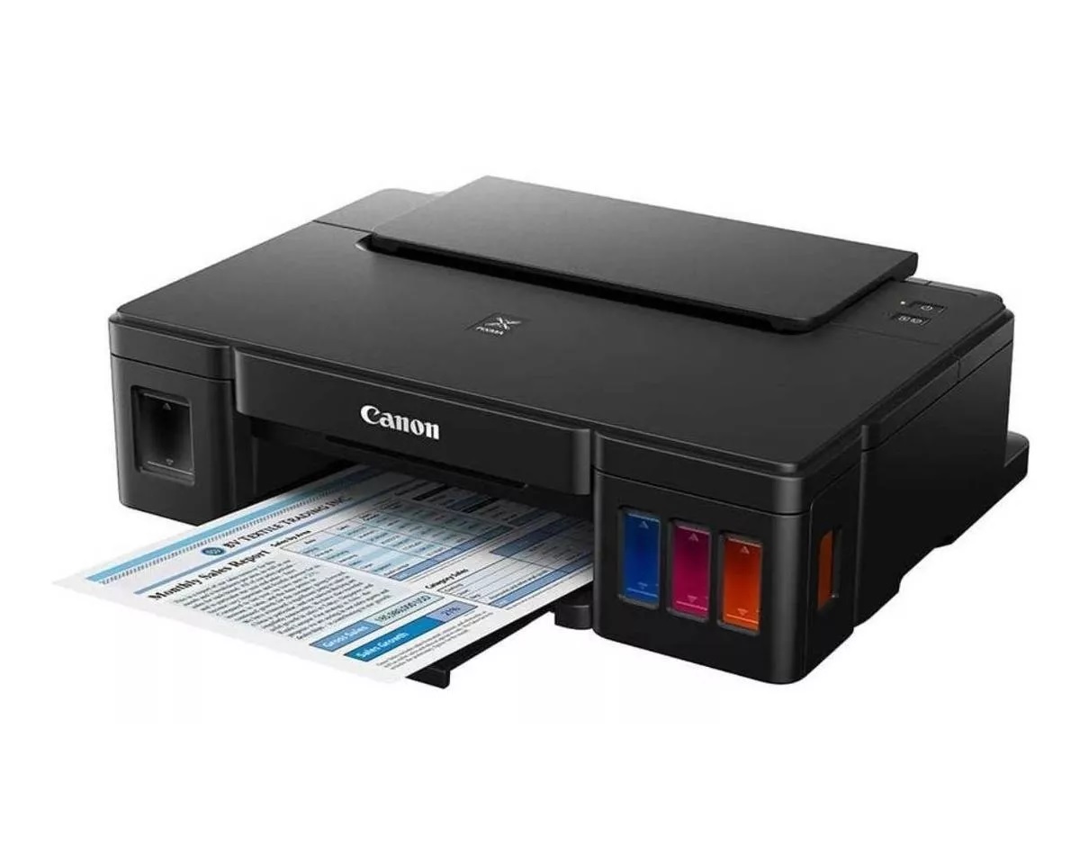Impresora A Color Simple Función / Canon Pixma G1110 Negra / 110v/220v