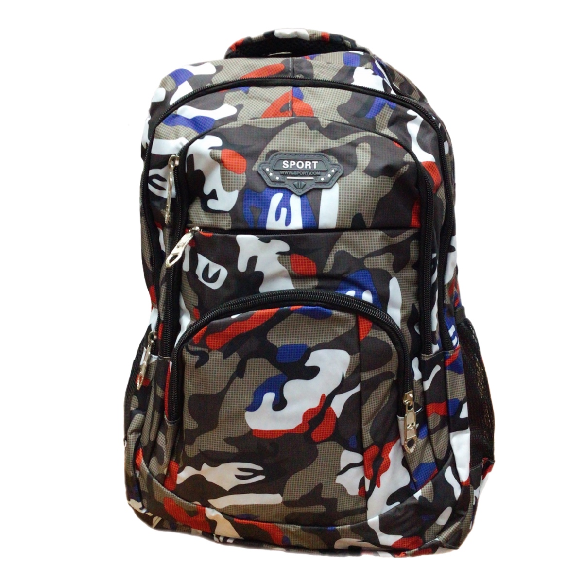 Mochila Escolar Deportiva Sport Modelo Militar Camuflaje