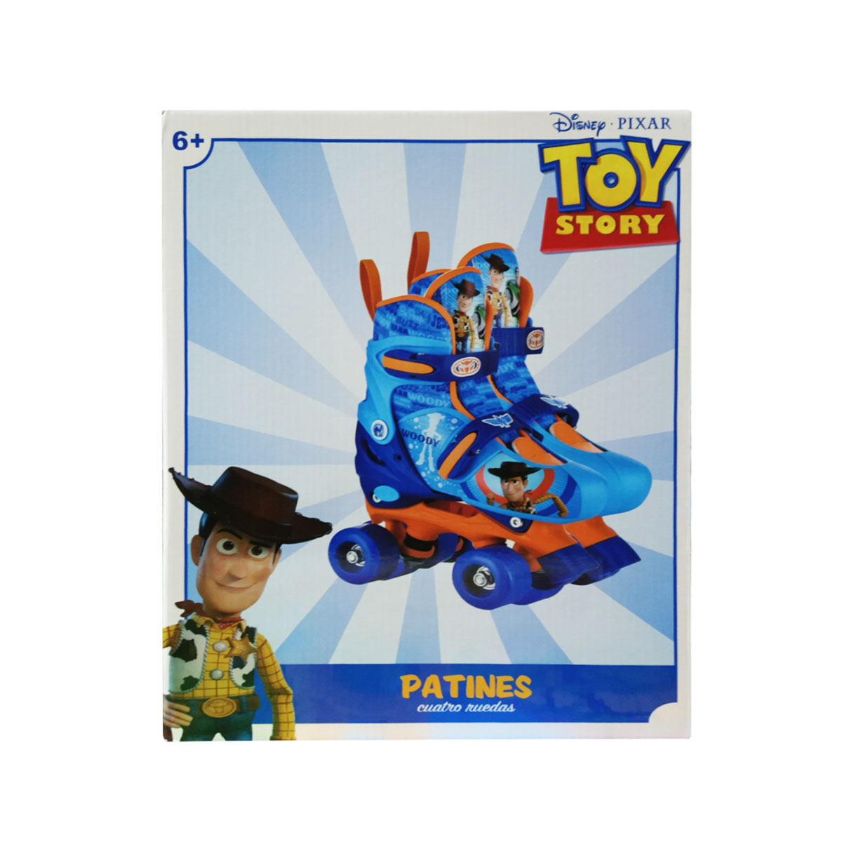 Patines para niños 4 Ruedas Toy Story 22 a 24 cm