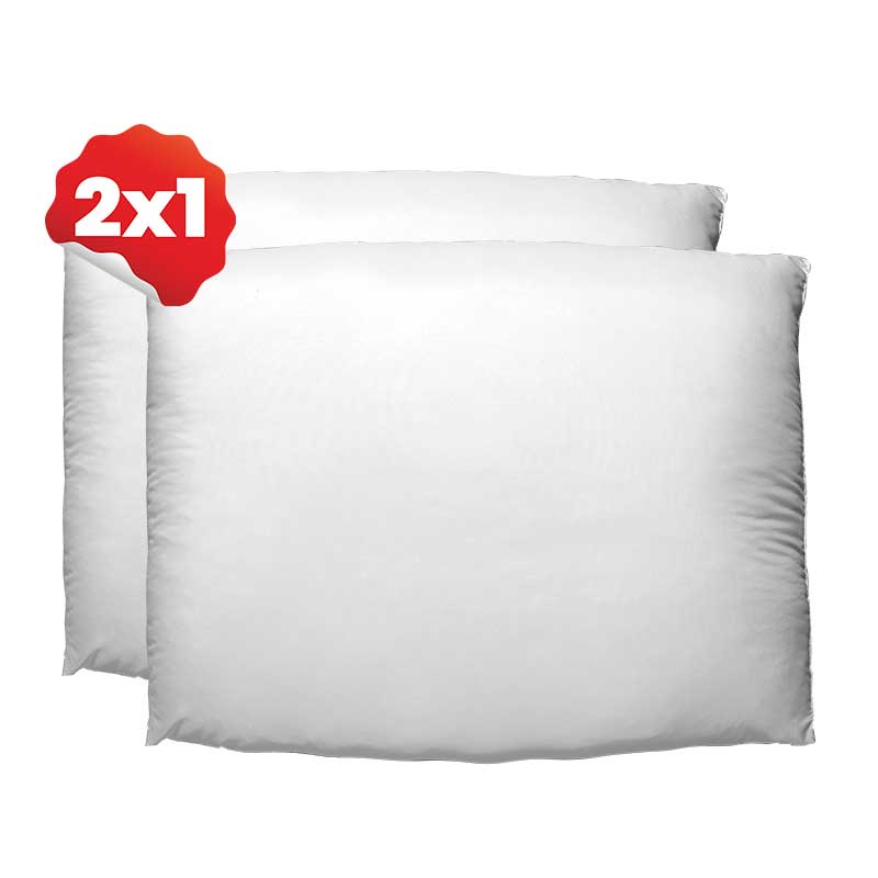 Par de Almohadas Blancas Suavitec