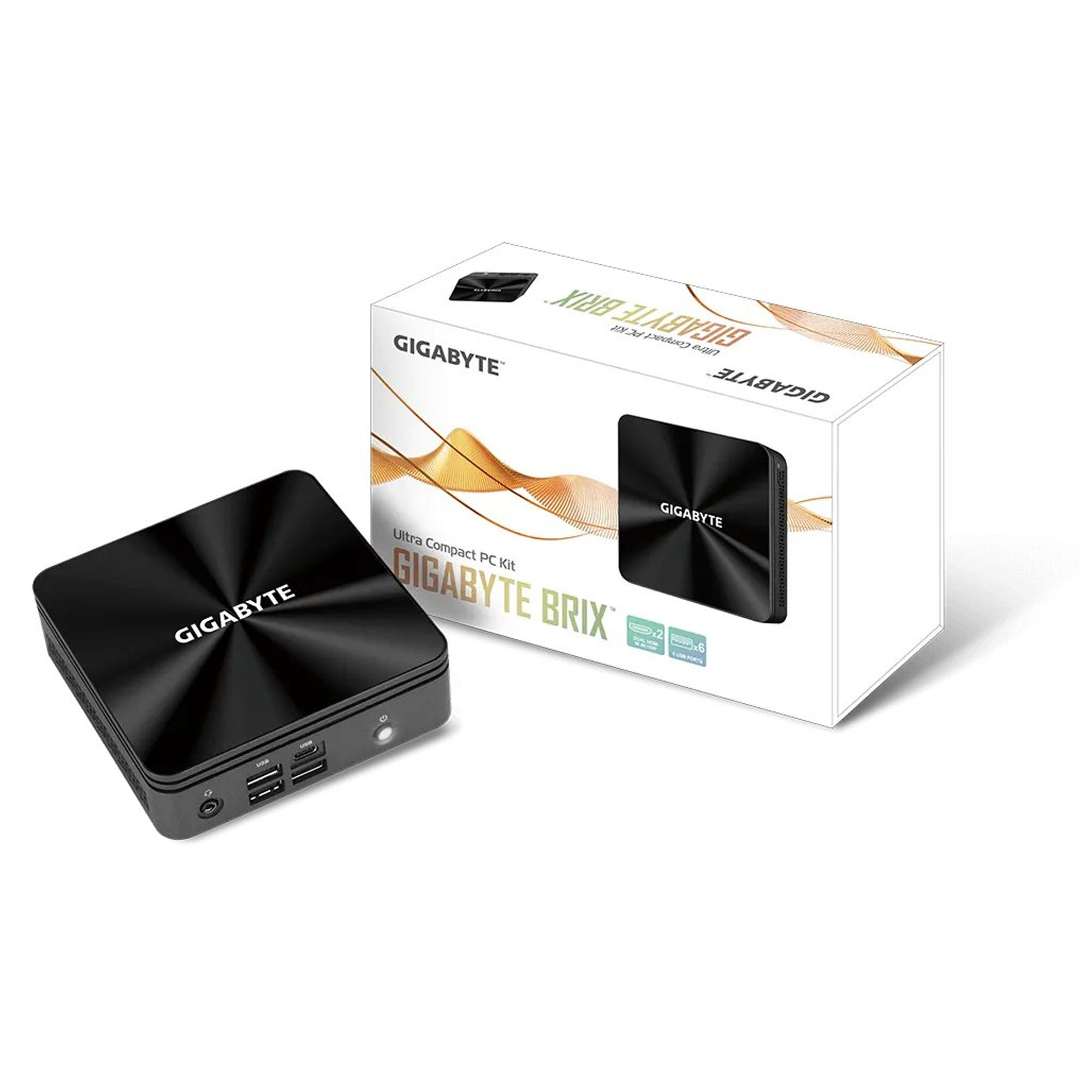 Mini Pc Brix Gigabyte GB-BRI7-10710-BW Intel Core I7 10710U (Barebone)