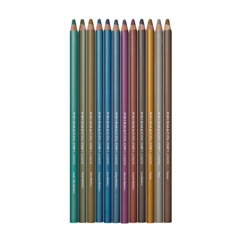 Lápices de Colores Prismacolor Junior, Colores brillantes 4,0 mm, Set completo de 90 Piezas