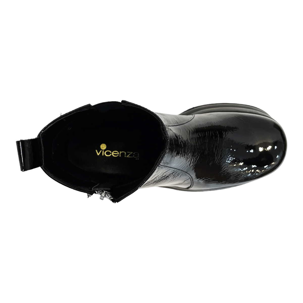 Botines Plataforma Vicenza | Piel Charol | Suela Ligera.