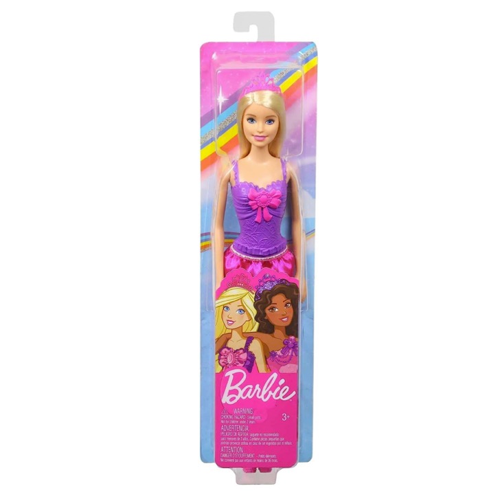 Barbie Fantasía Muñeca Princesa Vestido Rosa