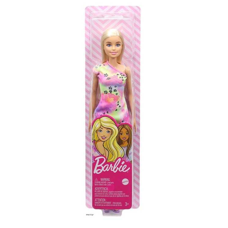 Muñeca Barbie Fashionista Básica Vestido ROSA