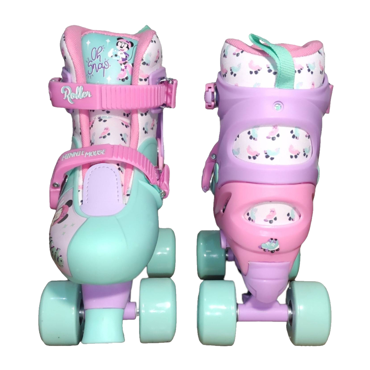 Patines para niños 4 Ruedas Minnie Mouse 22 a 24 cm 