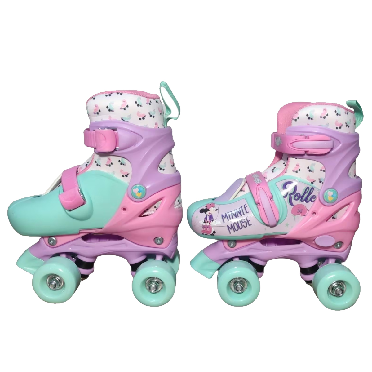 Patines para niños 4 Ruedas Minnie Mouse 22 a 24 cm 