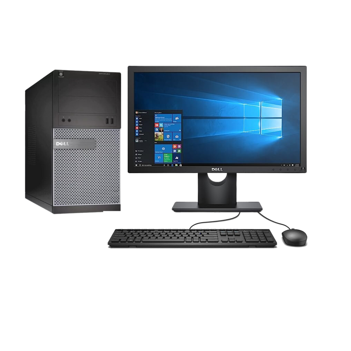 DELL OPTIPLEX 390 CORE I5 2DA TORRE  8 RAM/240 SSD/MONITOR DE 22¨ (REACONDICIONADO GRADO A)