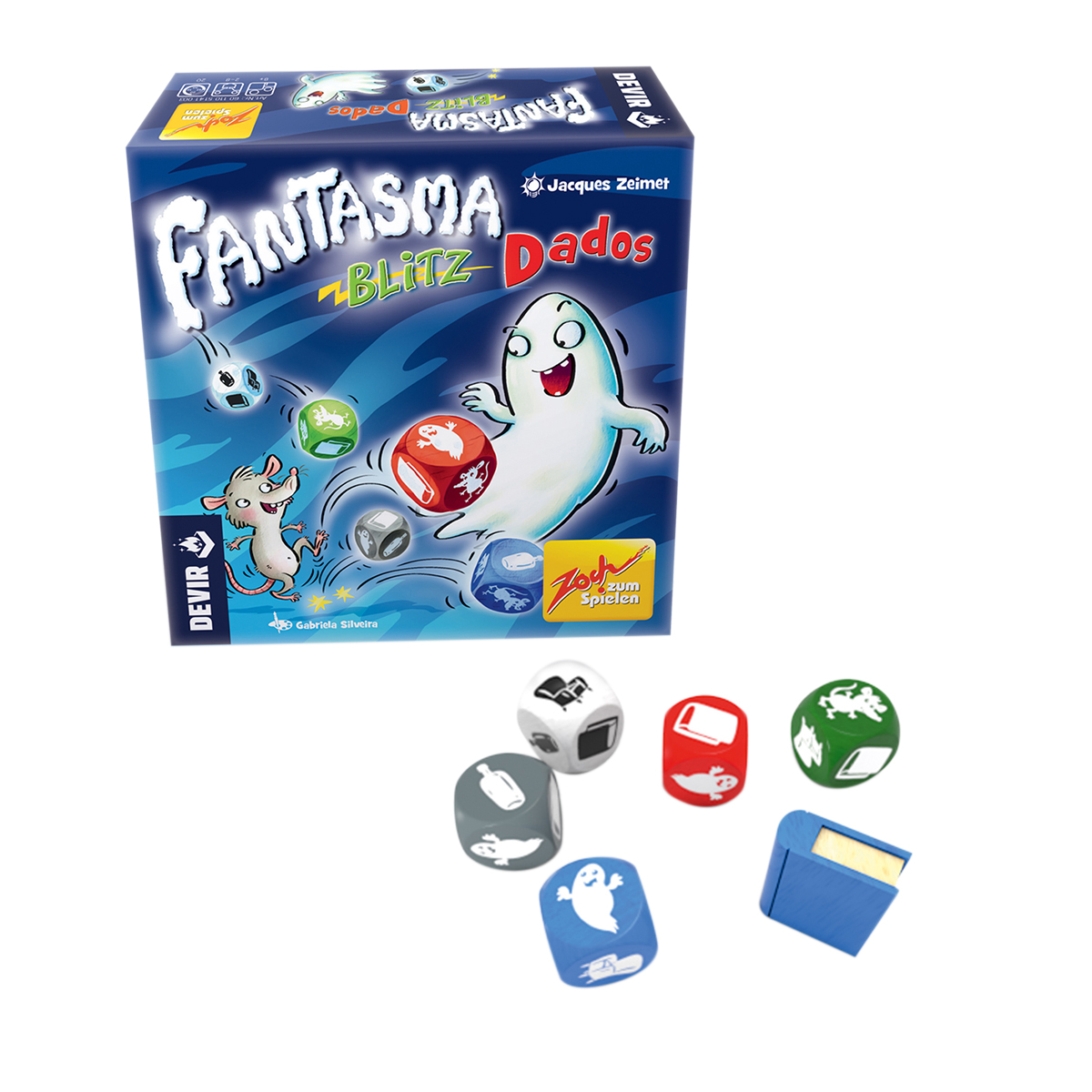 Fantasma Blitz Dados Juego de Mesa