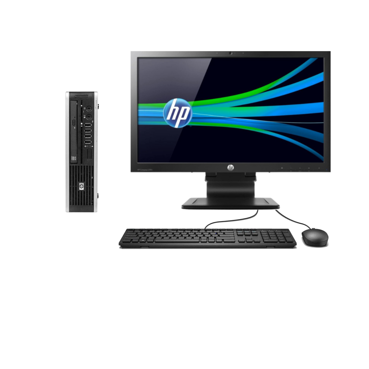 HP COMPAQ 8300 PRO CORE I5 3RA USFF 8 RAM/240 SSD/MONITOR DE 22¨ (REACONDICIONADO GRADO A)