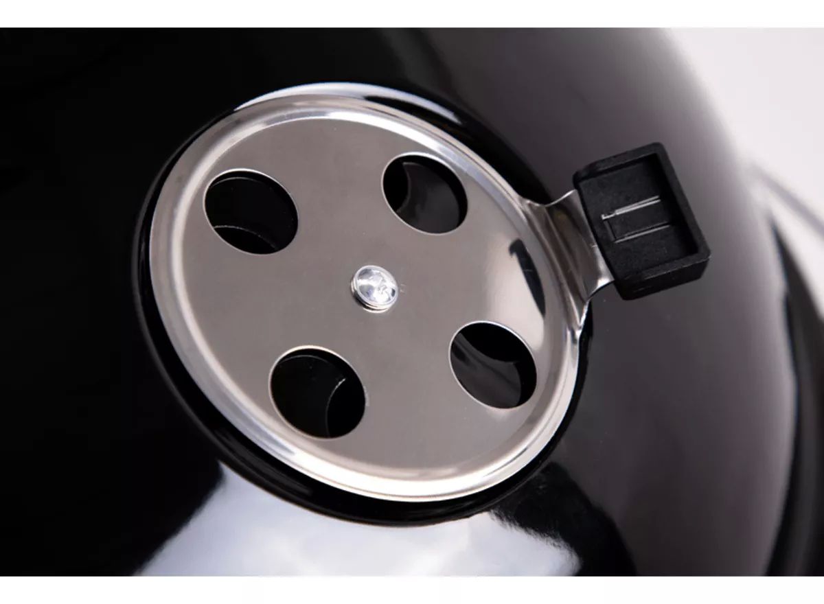 Asador de Carbón HEB EXPERTS 22"  Con Ahumador Y Termómetro