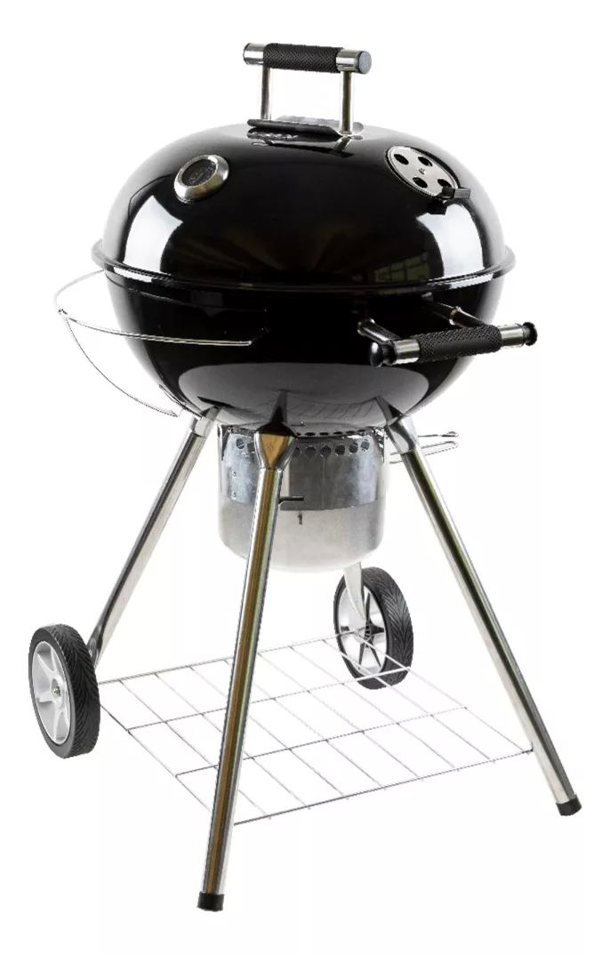 Asador de Carbón HEB EXPERTS 22"  Con Ahumador Y Termómetro