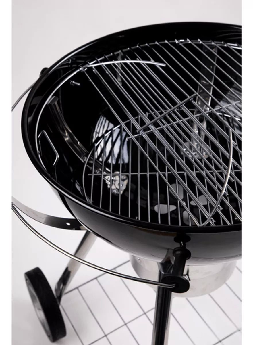 Asador de Carbón HEB EXPERTS 22"  Con Ahumador Y Termómetro